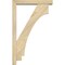 Ekena Millwork Imperial Block Rough Sawn Bracket w/ Offset Brace, Douglas Fir, 4"W x 20"D x 32"H BKT0402X20X32IMP05RDF - alternate 4